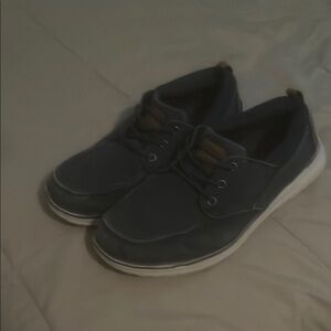 Sonoma Blue Boat Shoes with Classic Canvas Design

Size 8.5 Mens